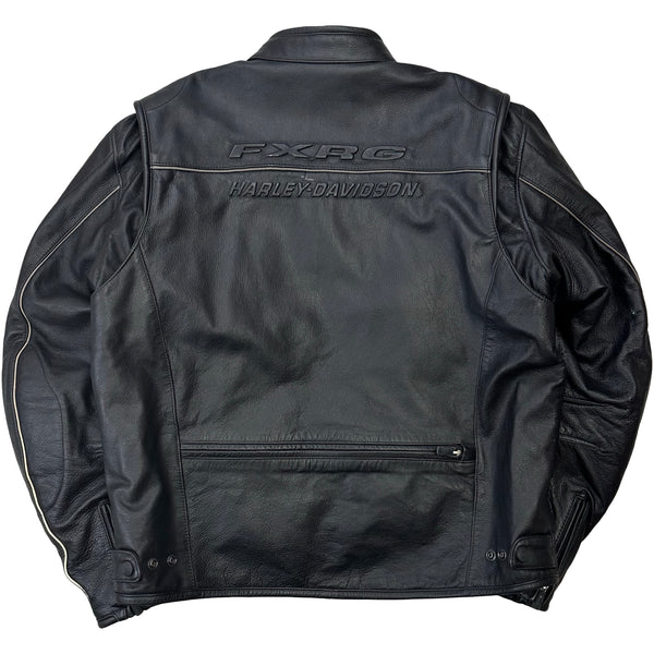 Harley-Davidson FXRG Leather Motorcycle Jacket - XL