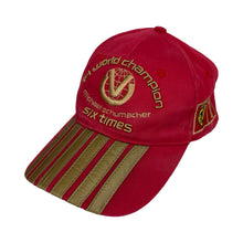 Load image into Gallery viewer, Michael Schumacher 6 Times F1 World Champion Cap
