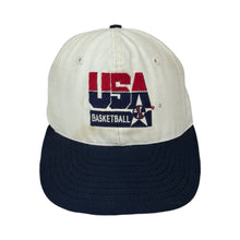 Load image into Gallery viewer, Vintage Embroidered USA Basketball Cap
