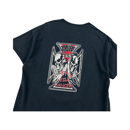 Crued Fest 'Let's Kill Cancer' Tee - XL