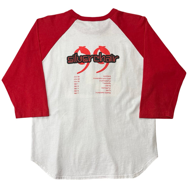 Vintage 1999 Silverchair 'You Are A Product Of Your Television' Raglan Tour Tee - M