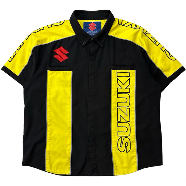 Vintage Team Suzuki Racing Button Down - XL