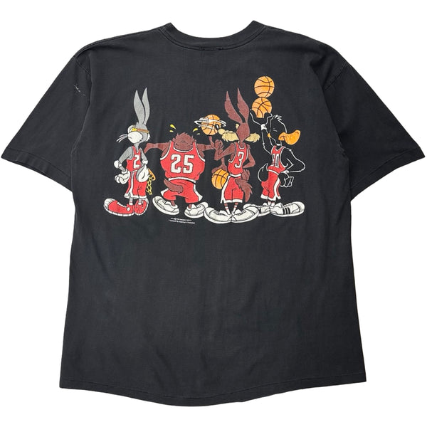 Vintage 1993 Warner Bros Basketball Tee - XL