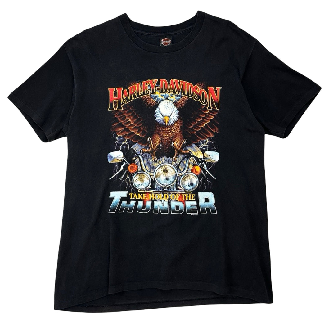 1995 Harley-Davidson 'Take Hold of The Thunder’ Tee - XL