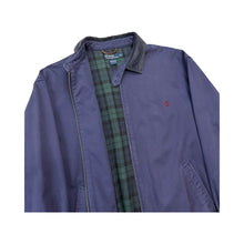 Load image into Gallery viewer, Vintage Polo Ralph Lauren Plaid Lined Harrington Jacket - M
