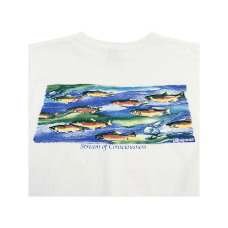 Vintage Patagonia 'Stream of Consciousness' Tee - S