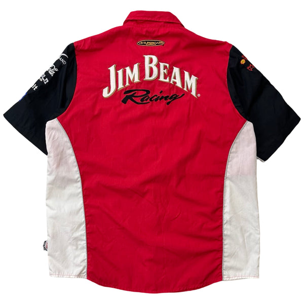 Vintage Jim Beam Racing Button Up - L