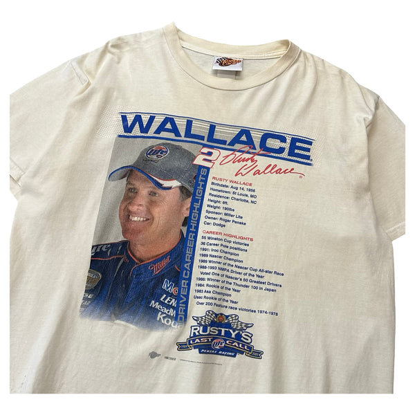 Vintage Rusty Wallace Racing Tee - L