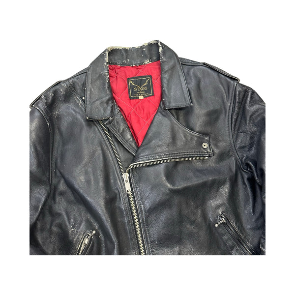 Vintage Stagg Leather Jacket - XL