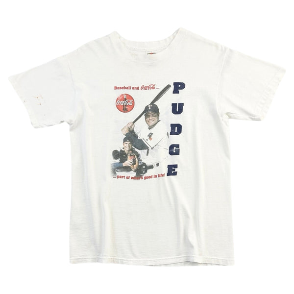Vintage Pudge Baseball and CocaCola Tee - L