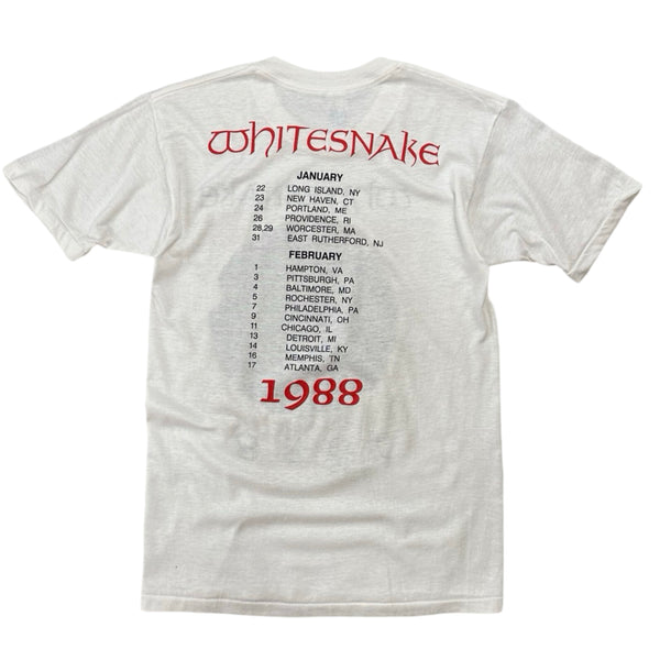 Vintage 1988 Whitesnake Tour Tee - M