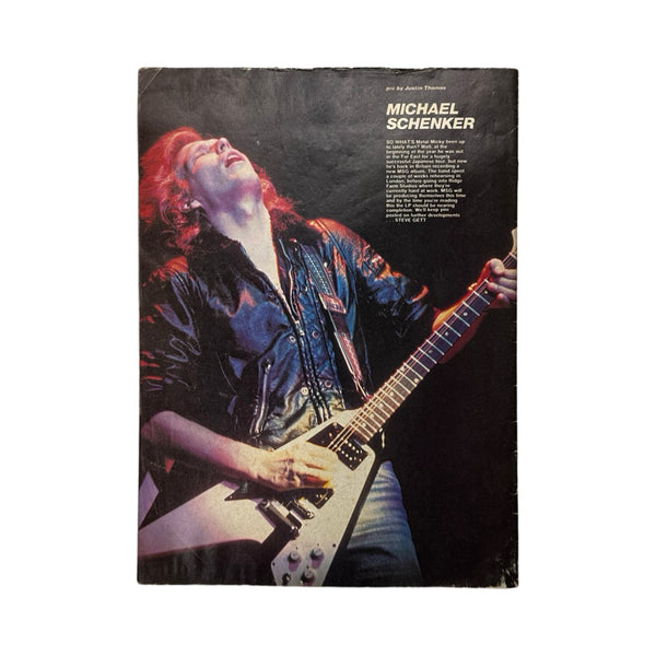 Vintage 1983 Guitar Heroes Magazine - No.9