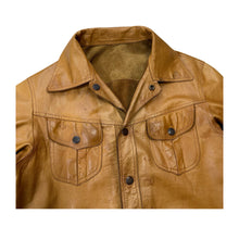Load image into Gallery viewer, Vintage Reversible Leather Jacket - M
