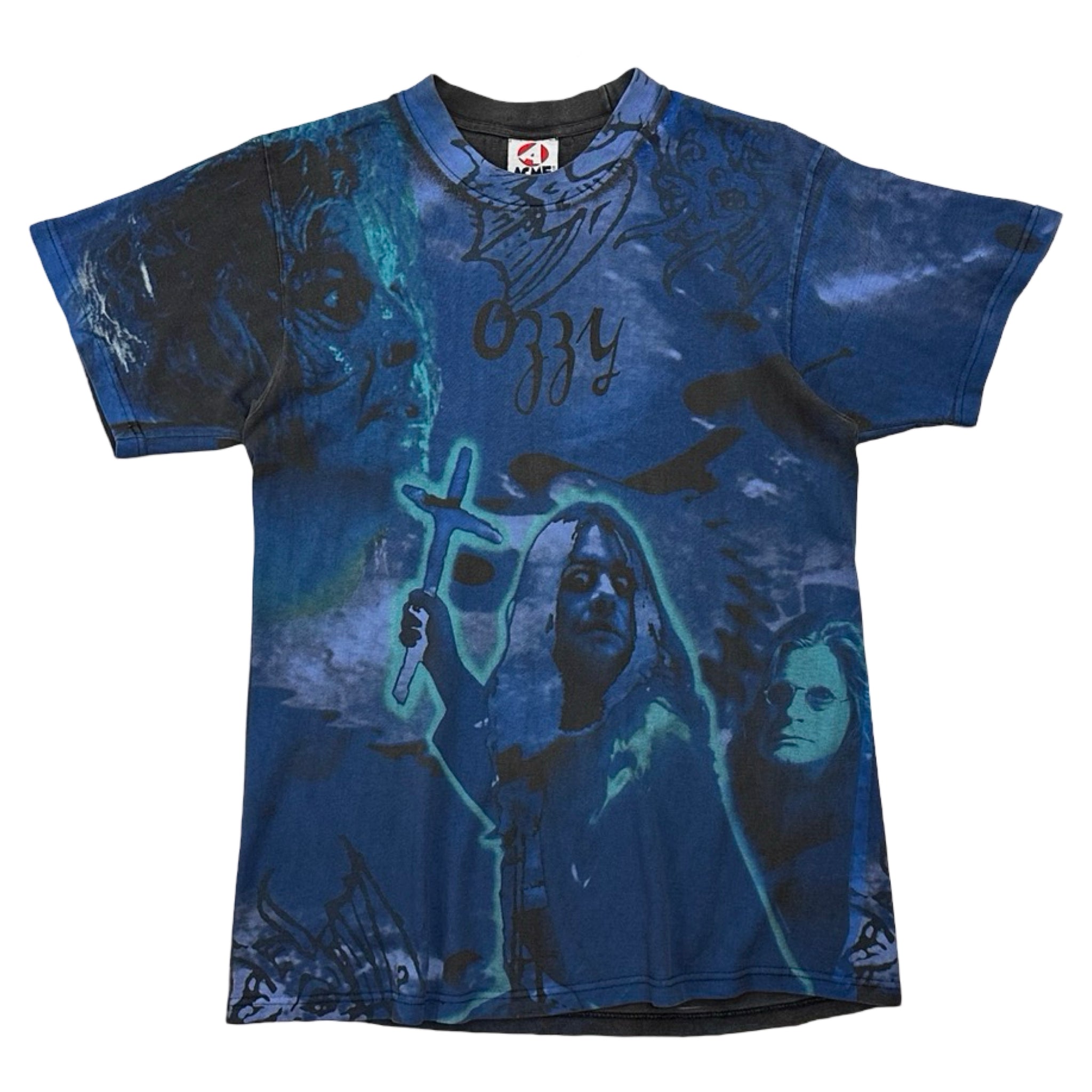 Vintage Ozzy Osbourne All Over Print Tee - M – IRREPLACEABLE STORE