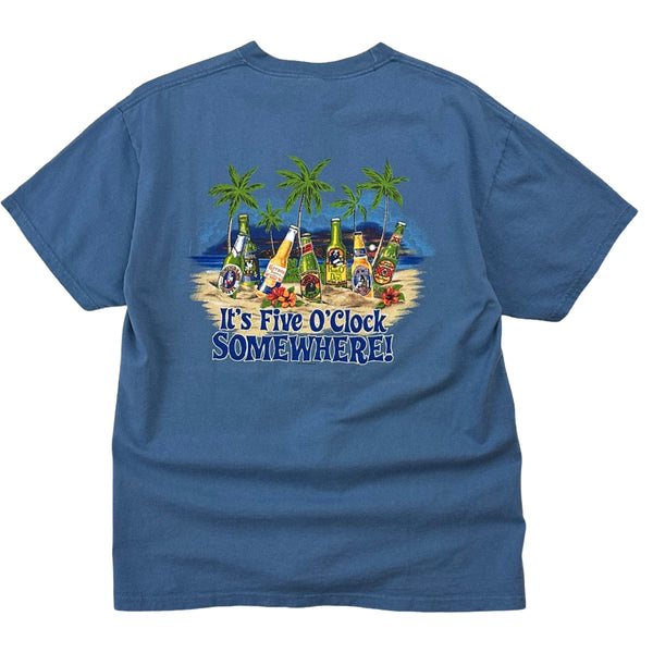 Vintage Big Dogs 'It's Five O'clock Somewhere...' Tee - L