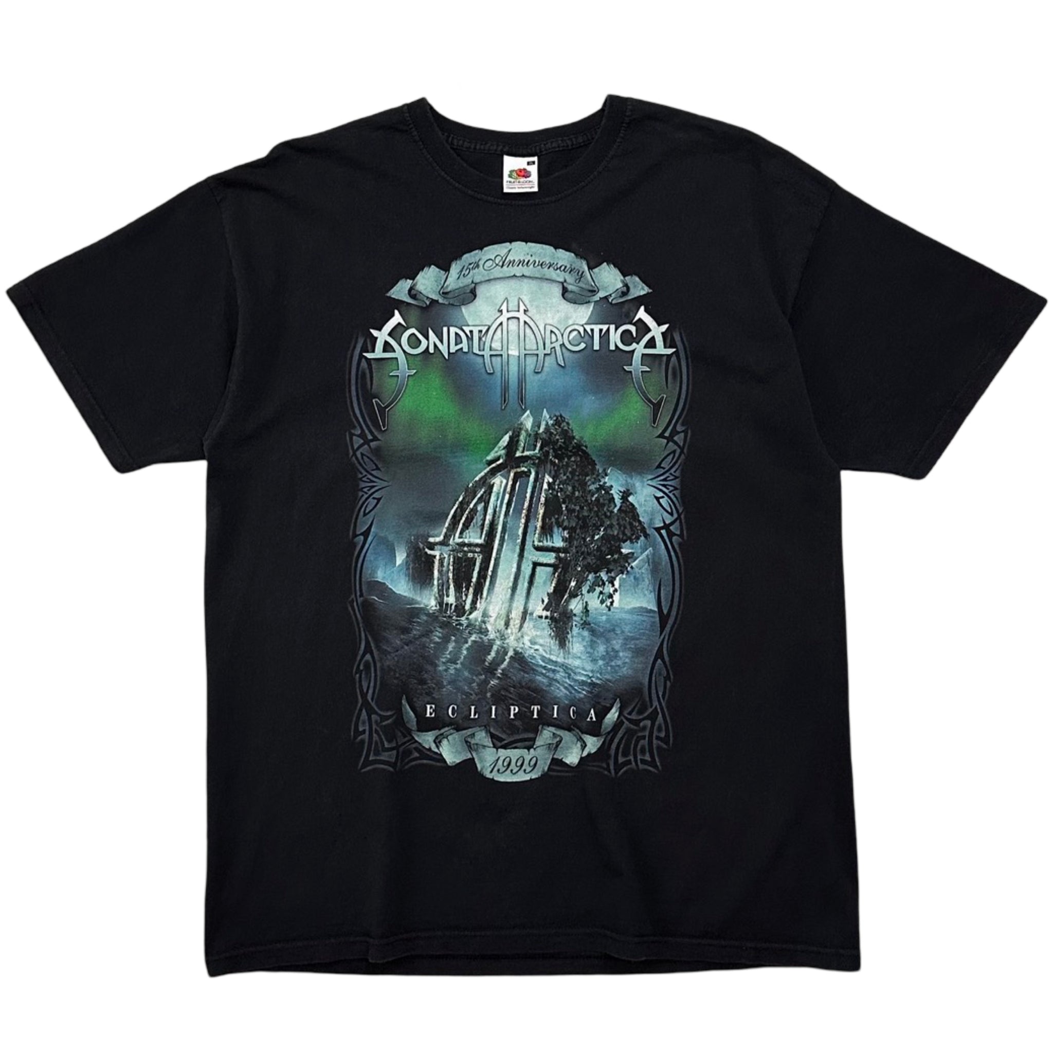 Vintage 1999 Sonata Arctica 'Ecliptica' 15th Anniversary Tee XL