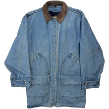 Load image into Gallery viewer, Vintage Woolrich Blanket Lined Denim Jacket - L
