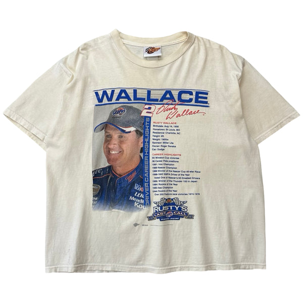 Vintage Rusty Wallace Racing Tee - L