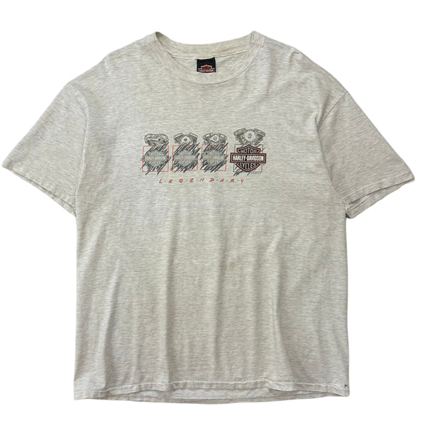 Vintage 1995 Harley-Davidson Tomahawk Division Wisconsin Tee - XL
