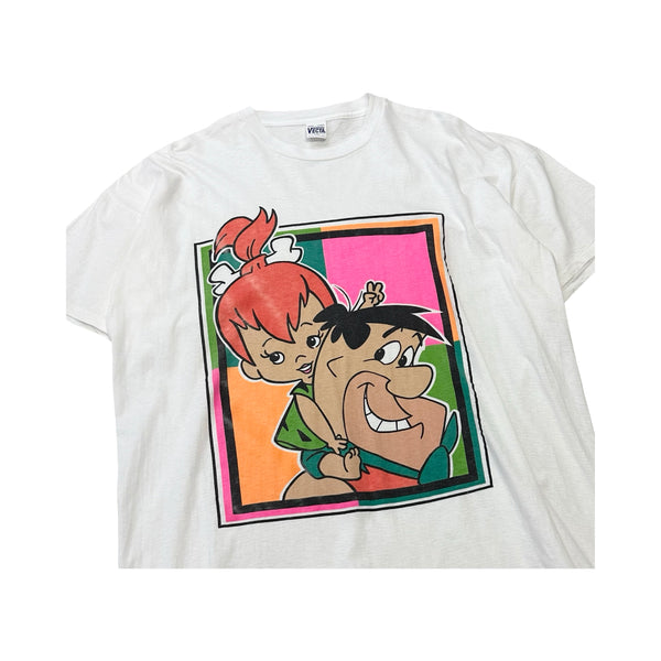 Vintage Flintstones Fred & Pebbles Tee - XL