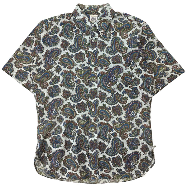 Vintage Arrow Paisley Shirt - M