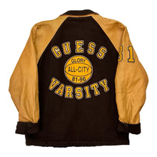 Load image into Gallery viewer, Vintage Guess Varsity Jacket - L
