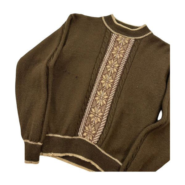 Vintage Knitted Jumper - XS