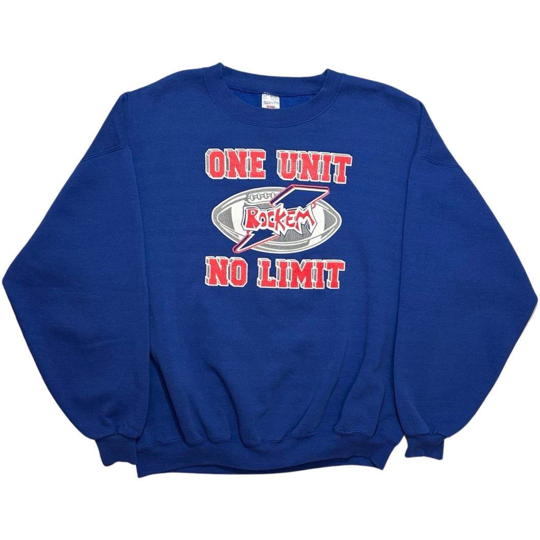 Vintage One Unit No Limit Crew Neck - XL