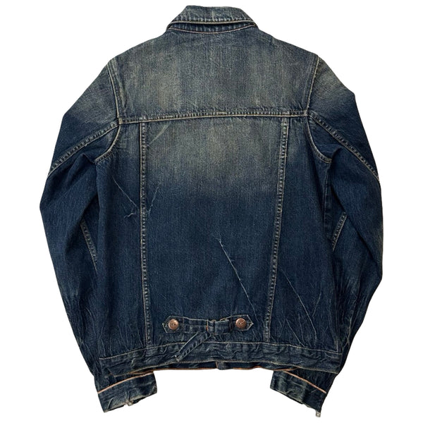 Hard Yakka 22 Blanket Lined Denim Jacket - S