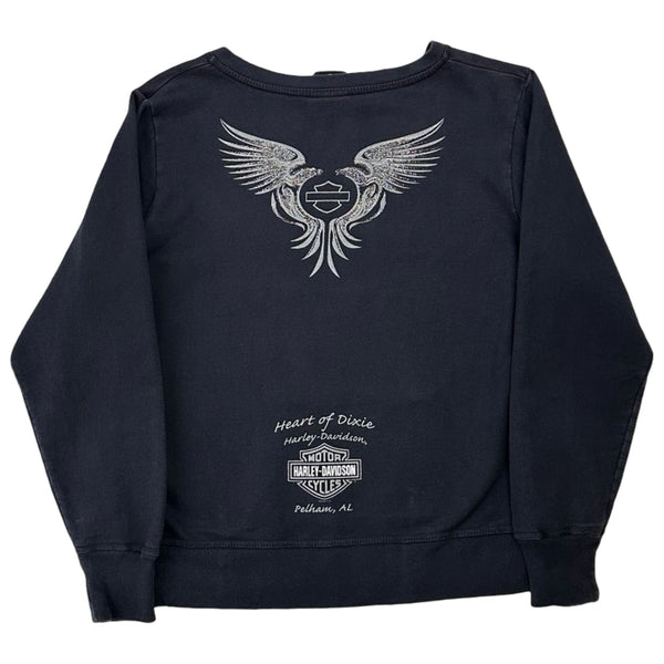 Vintage Harley-Davidson ‘Heart Of Dixie’ Pelham, AL Pullover - L
