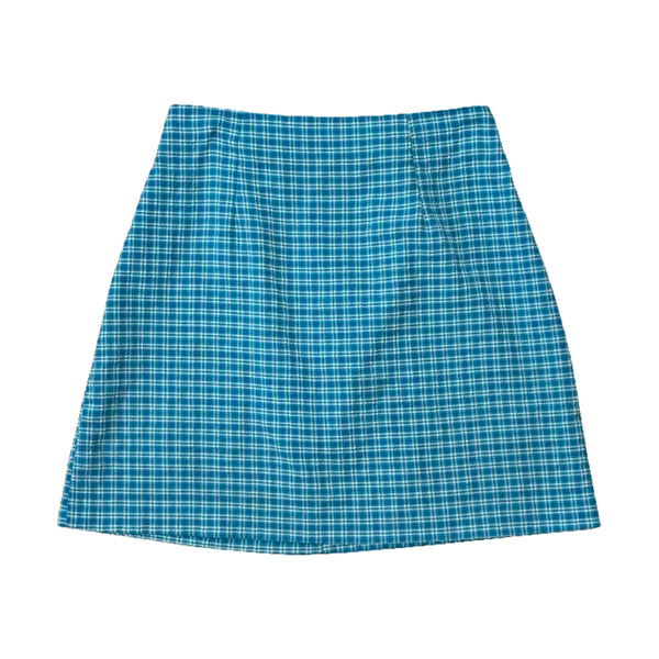 Vintage Plaid Skirt - 26