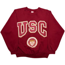 Load image into Gallery viewer, Vintage 1990 USC Crew Neck - L
