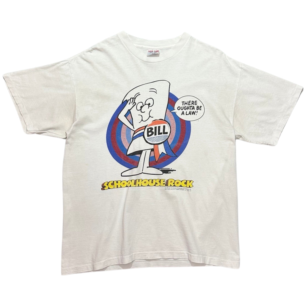 Vintage 1995 Schoolhouse Rock Bill Tee - XL