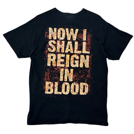 2015 Slayer ‘Now I Shall Reign In Blood’ Tee - L