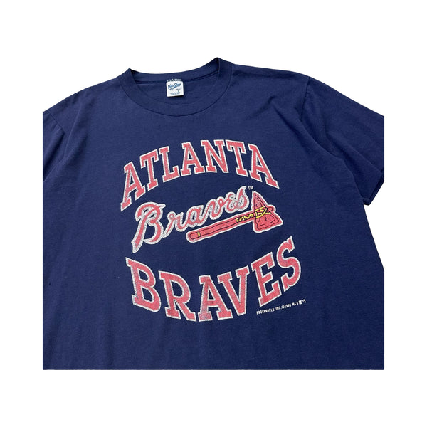 Vintage 1990 Atlanta Braves Tee - L