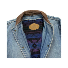 Load image into Gallery viewer, Vintage Woolrich Blanket Lined Denim Jacket - L
