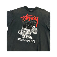 Load image into Gallery viewer, Vintage Stussy &#39;Maxin and Relaxin&#39; Tee - XL
