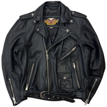 Load image into Gallery viewer, Harley-Davidson Leather Biker Jacket - M
