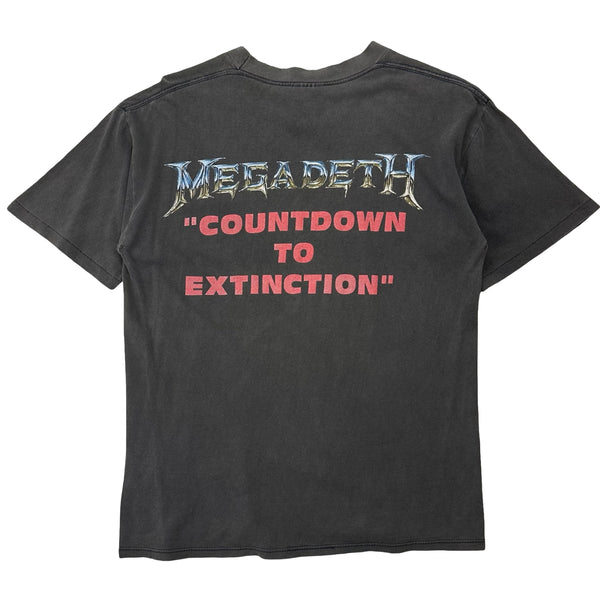 Vintage 1992 Megadeth ‘Countdown To Extinction’ Tee - L