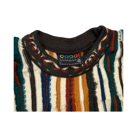 Vintage Coogi Knitted Jumper - L
