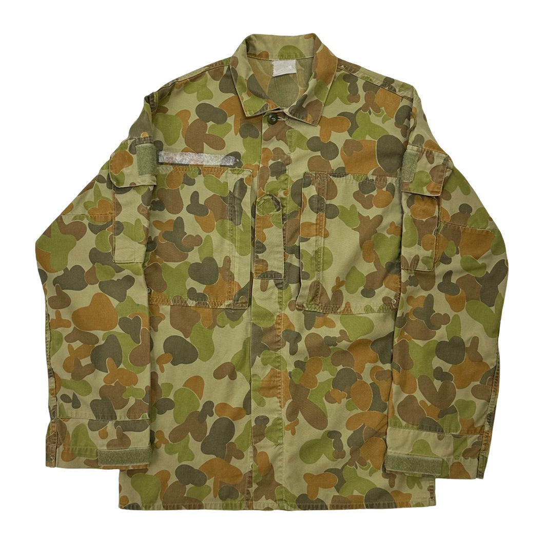 Vintage Australian Army Long Sleeve Camo Button Up Shirt - M