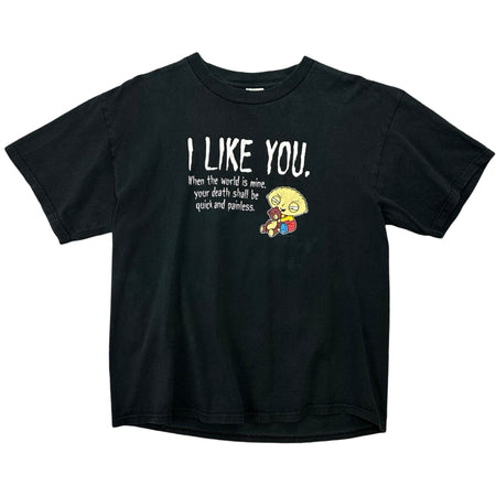 00’s Family Guy ‘I Like You’ Tee - L