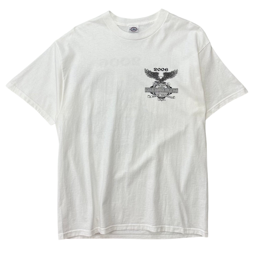 2006 Biketober Fest Daytona Beach 14th Anniversary Tee - L