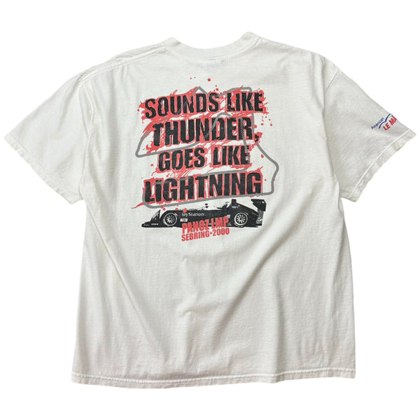 Vintage Panoz Motor Sports ‘Sounds Like Thunder, Goes Like Lightning’ Tee - XL
