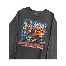 Load image into Gallery viewer, Vintage Harley Davidson Racing Rapid City S.D. Long Sleeve Tee - L
