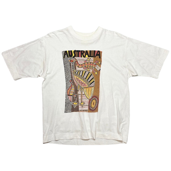 Vintage Aboriginal Art Australia Tee - L