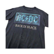 Load image into Gallery viewer, Vintage 1991 AC/DC &#39;Back In Black&#39; Tee - M / L
