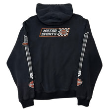 Load image into Gallery viewer, Vintage Harley-Davidson Motor Sports Zip Hoodie - L

