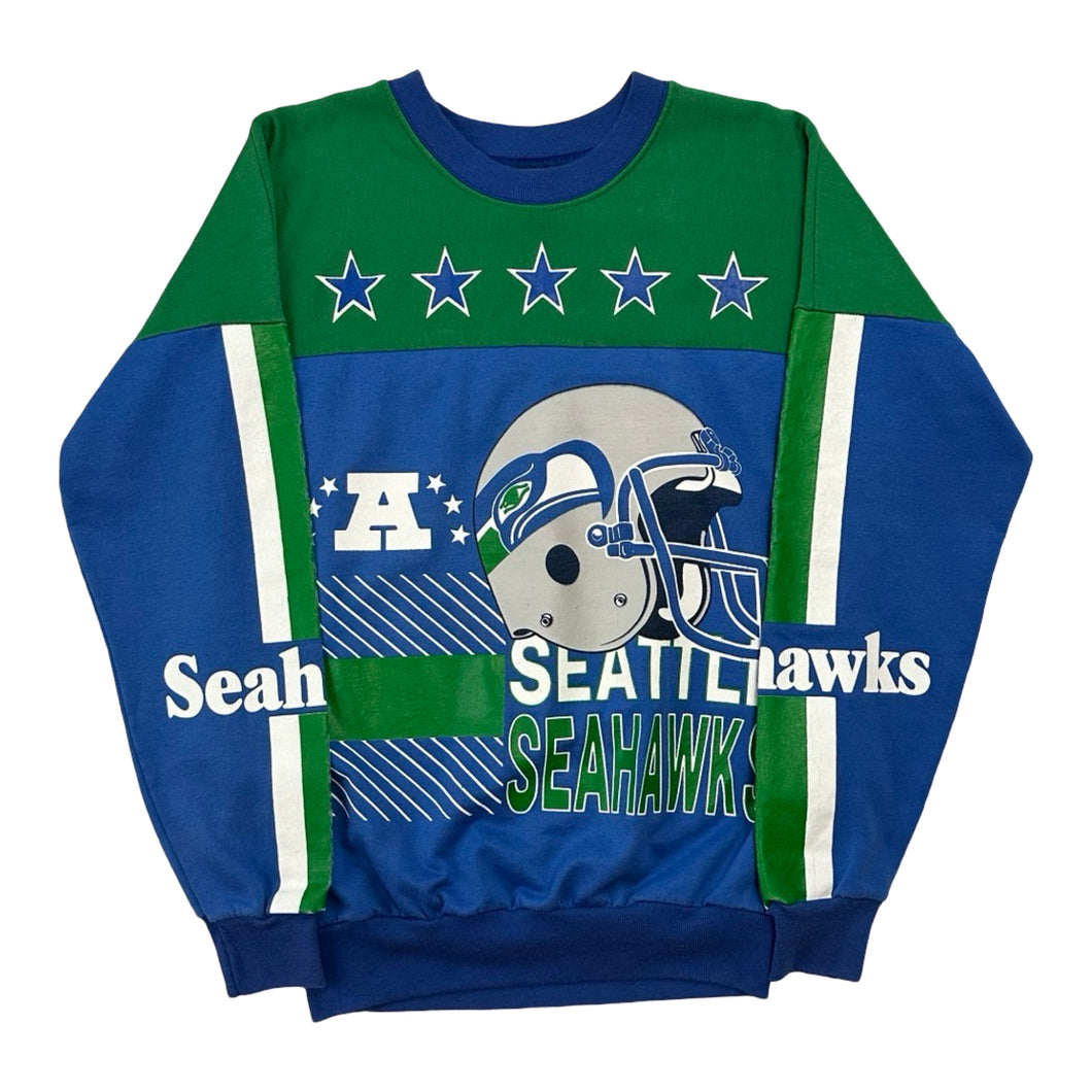 Vintage Seattle Seahawks Crew Neck - M