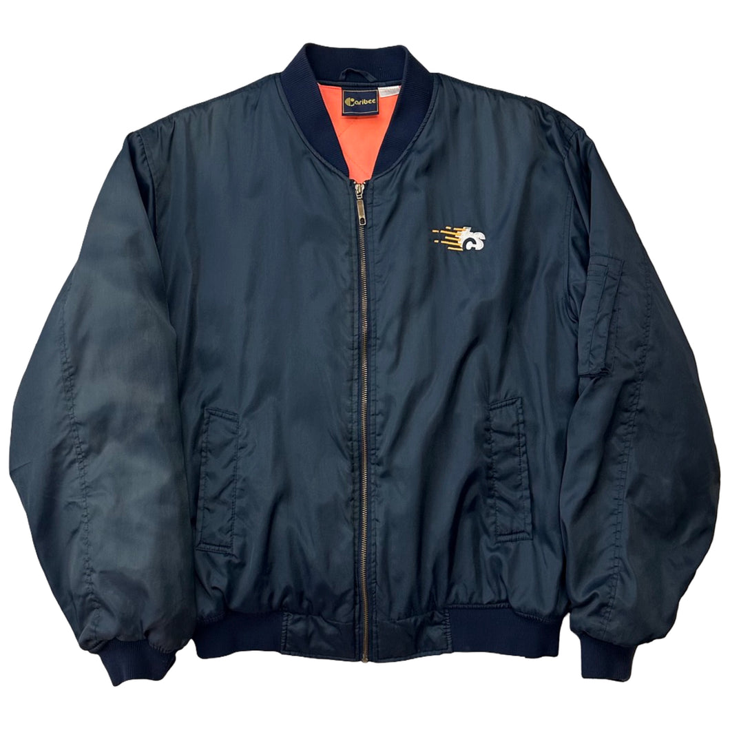 Vintage Caribee Bomber Jacket - L
